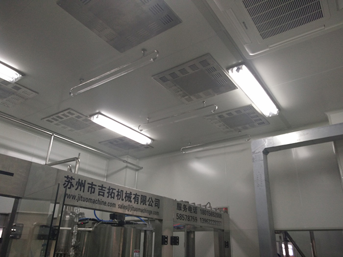吉拓機械走向世界無菌凈化生產線